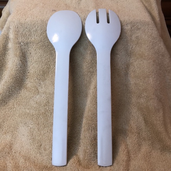 Melamine Large Salad Serving Spoons 13”x3” - Picture 2 of 2